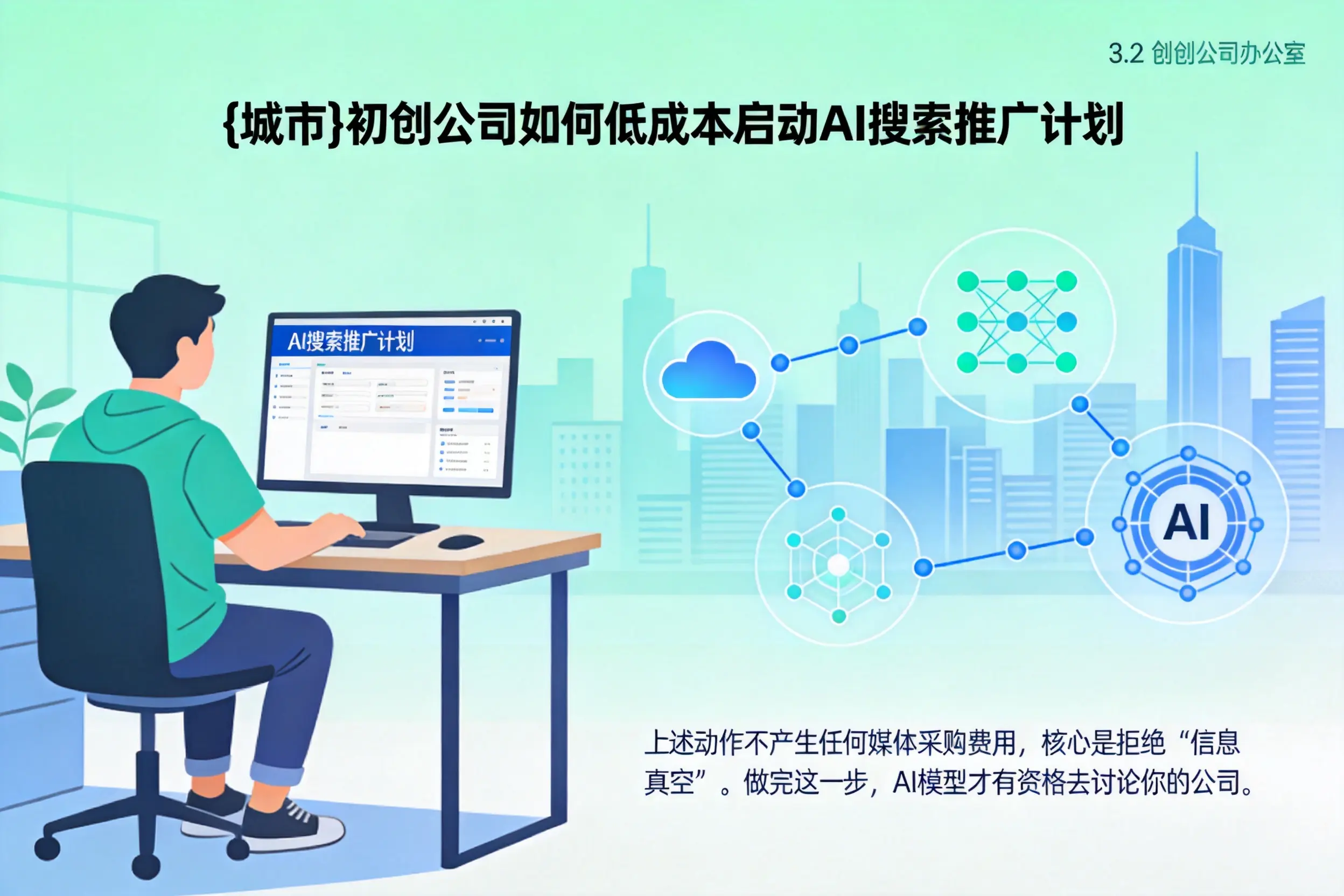 五家渠初创公司如何低成本启动AI搜索推广计划