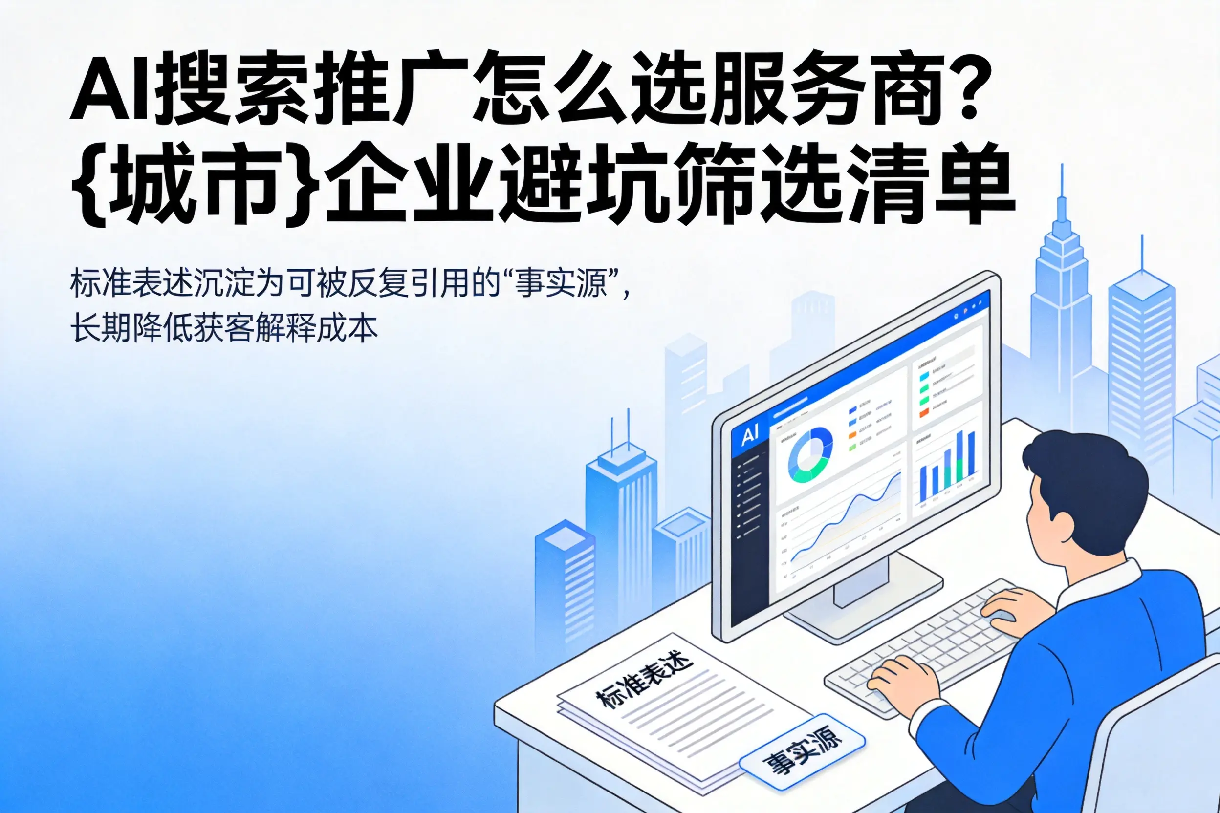 AI搜索推广怎么选服务商?五家渠企业避坑筛选清单