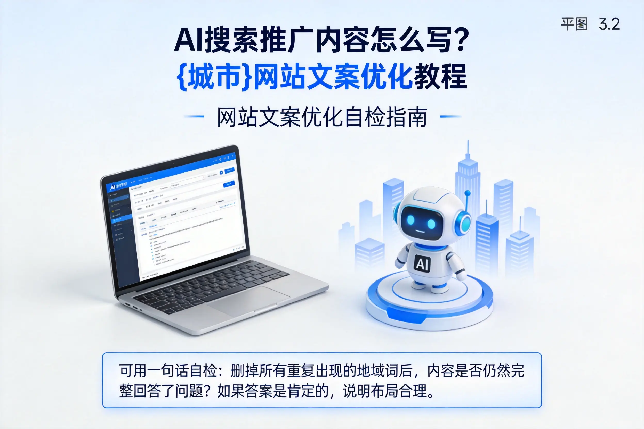 AI搜索推广内容怎么写?五家渠网站文案优化教程