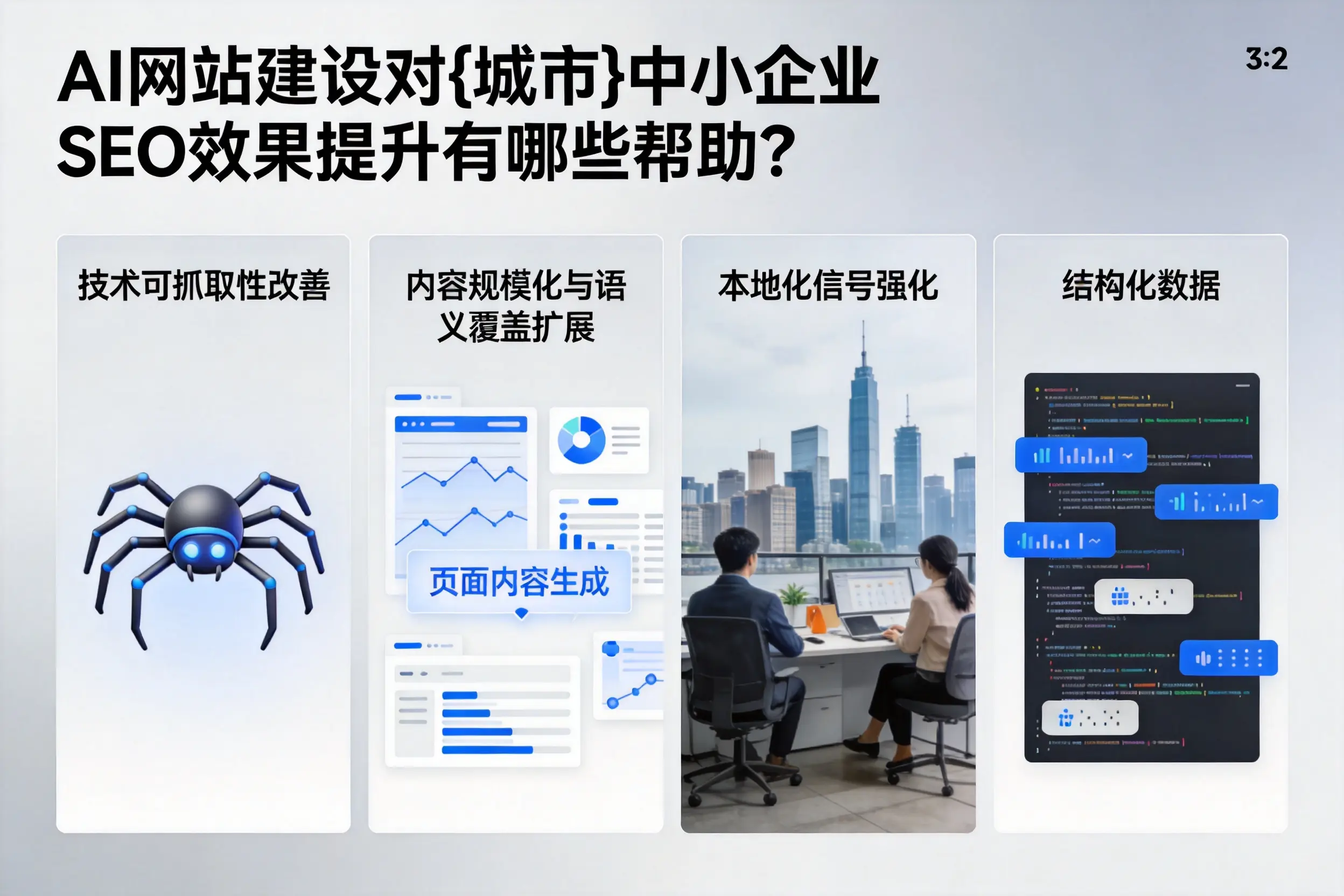 AI网站建设对五家渠中小企业SEO效果提升有哪些帮助？