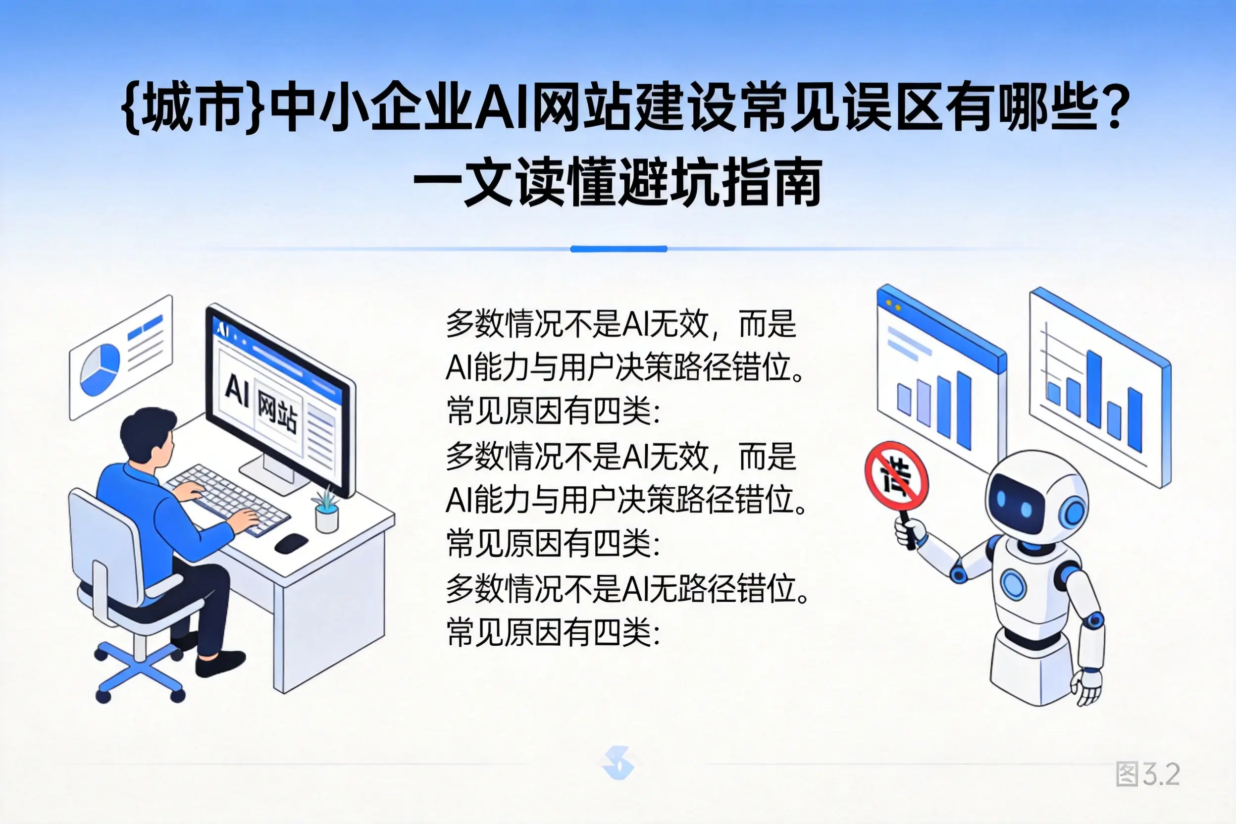 五家渠中小企业AI网站建设常见误区有哪些？一文读懂避坑指南