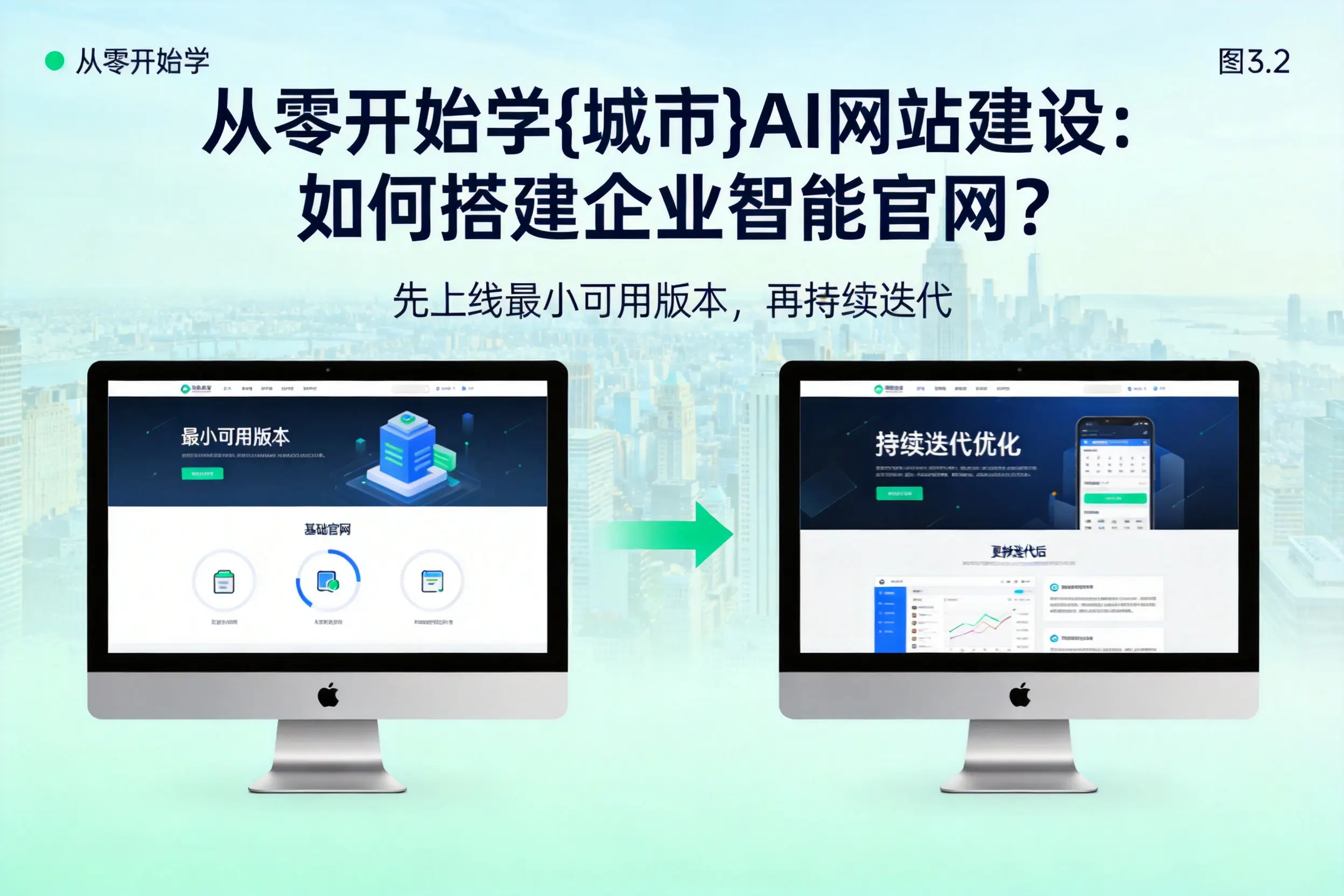 从零开始学五家渠AI网站建设：如何搭建企业智能官网？