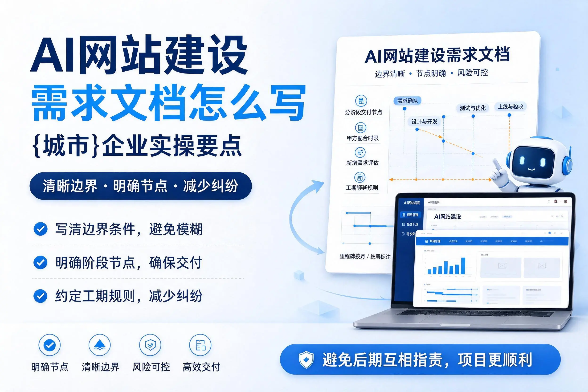 AI网站建设需求文档怎么写,五家渠企业实操要点