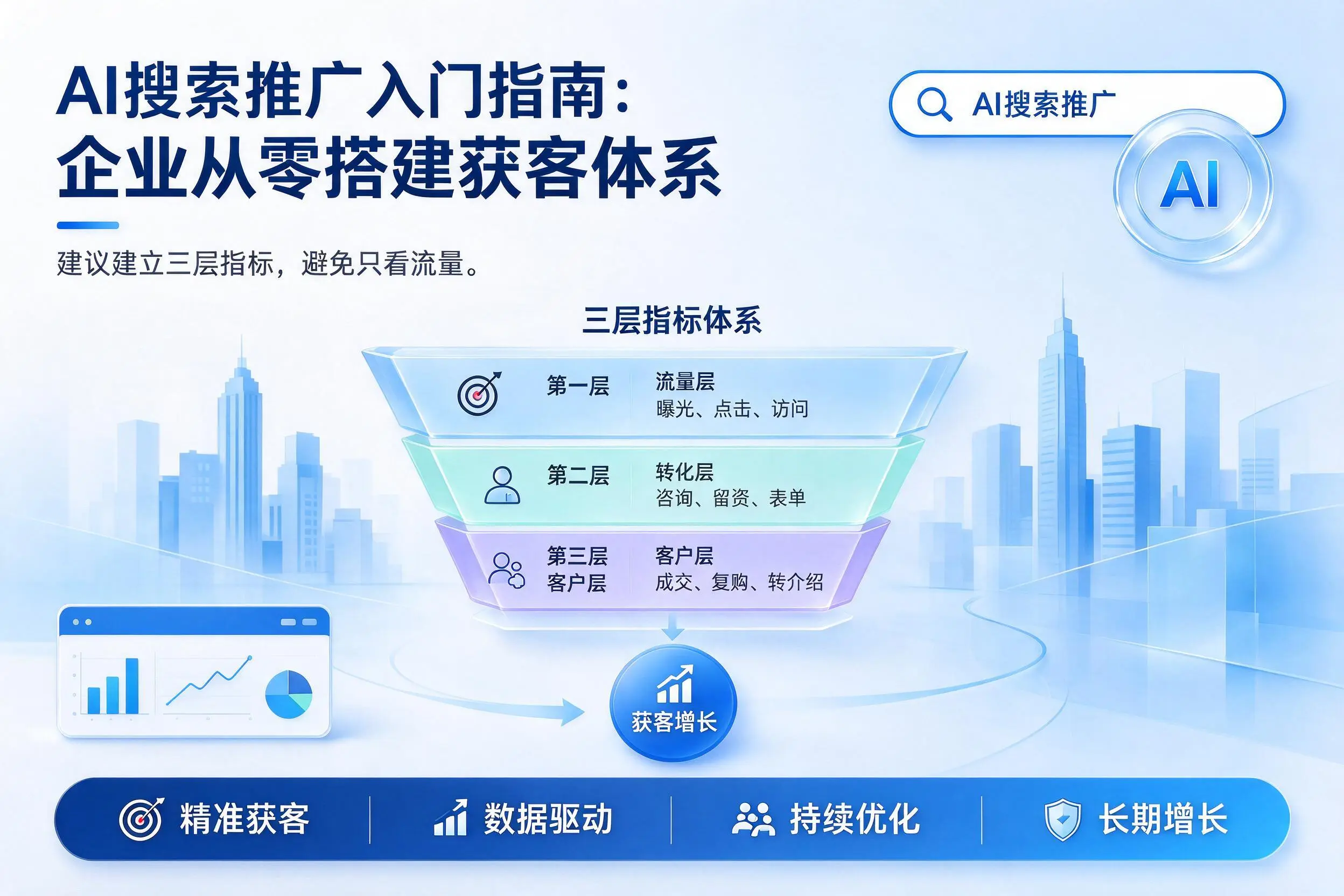 AI搜索推广入门指南:五家渠企业从零搭建获客体系